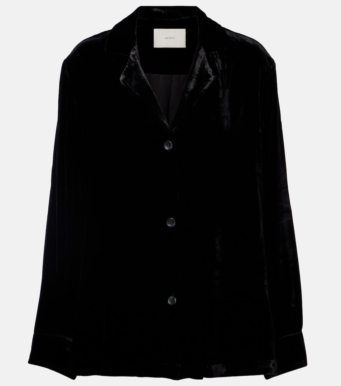Asceno - Calabasas velvet shirt