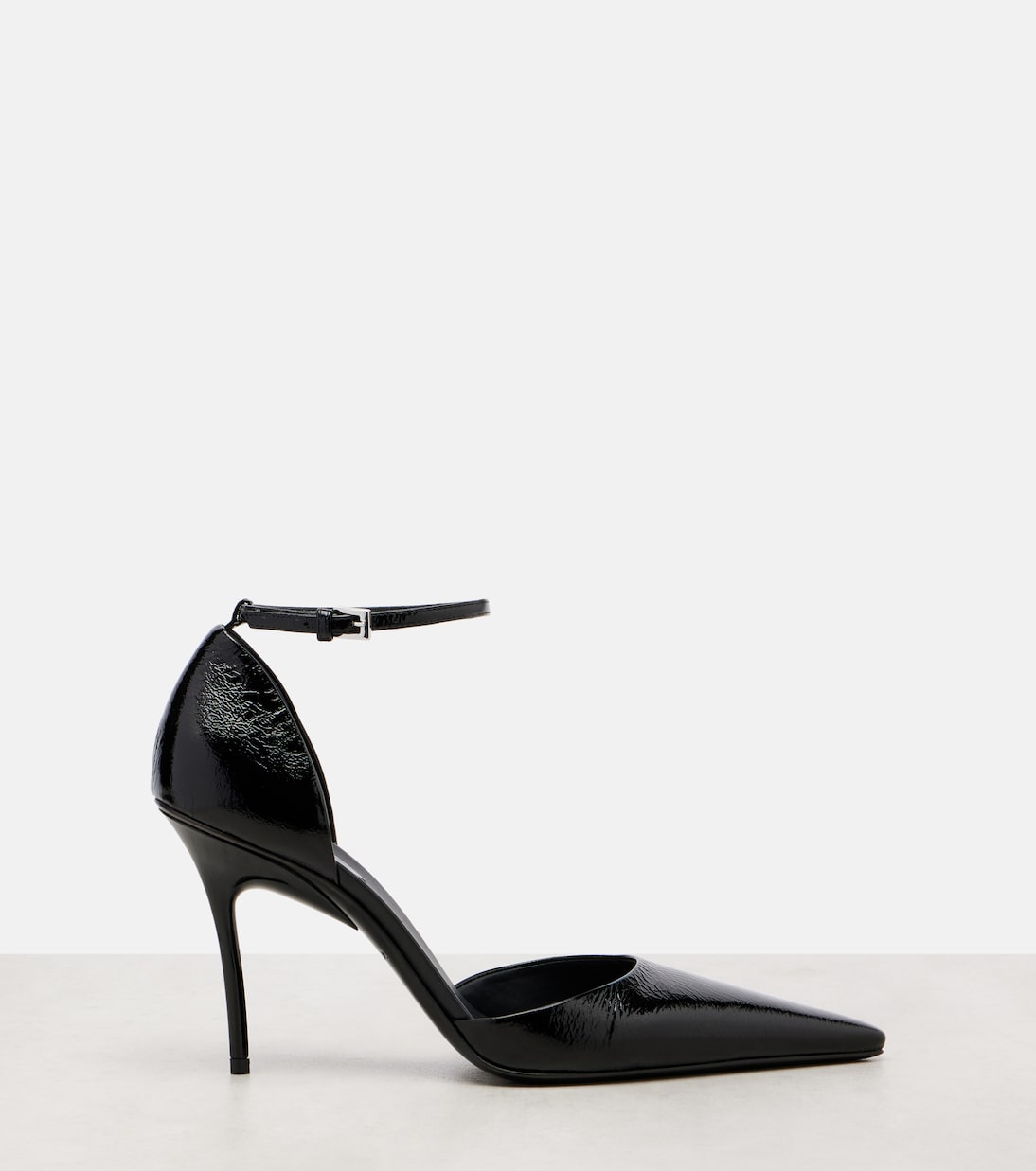 Alaïa - D'Orsay 90 patent leather pumps