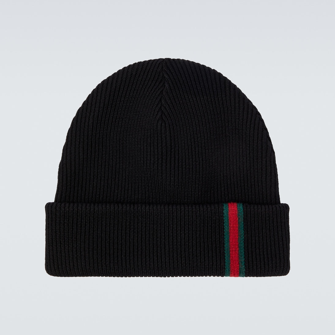 Gucci - Web Stripe wool beanie