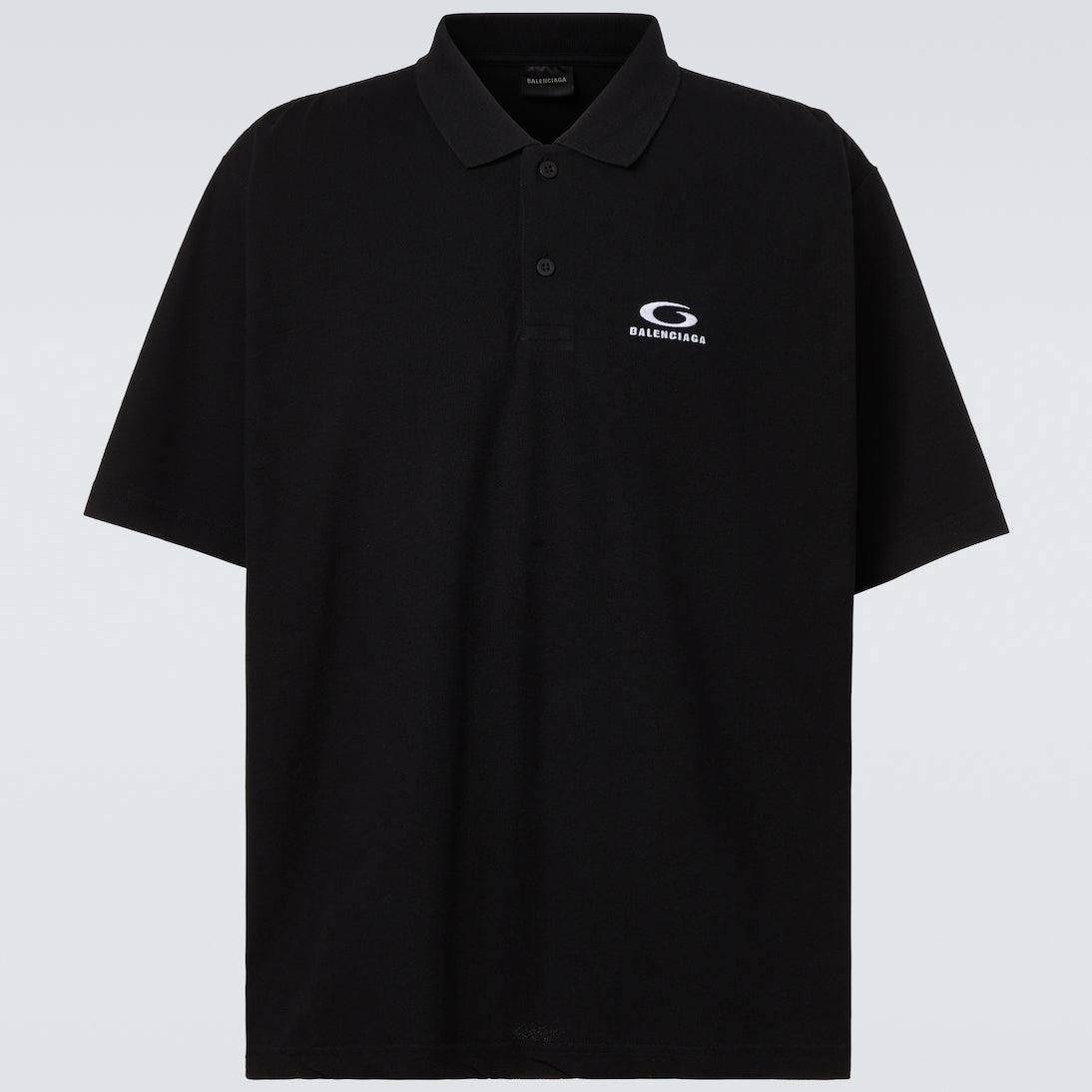 Balenciaga - Logo cotton polo shirt