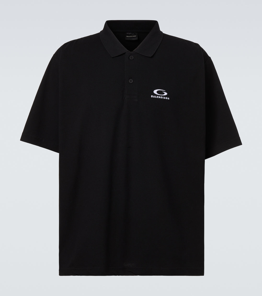 Balenciaga - Logo cotton polo shirt