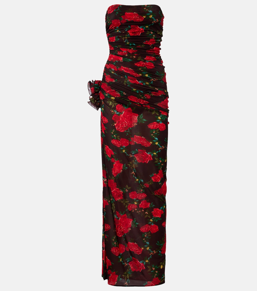 Magda Butrym - Floral ruched gown