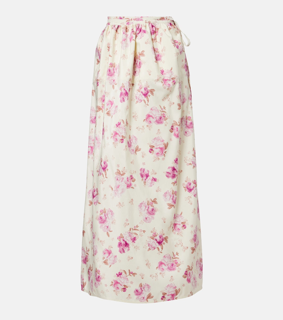 Magda Butrym - Floral silk midi skirt