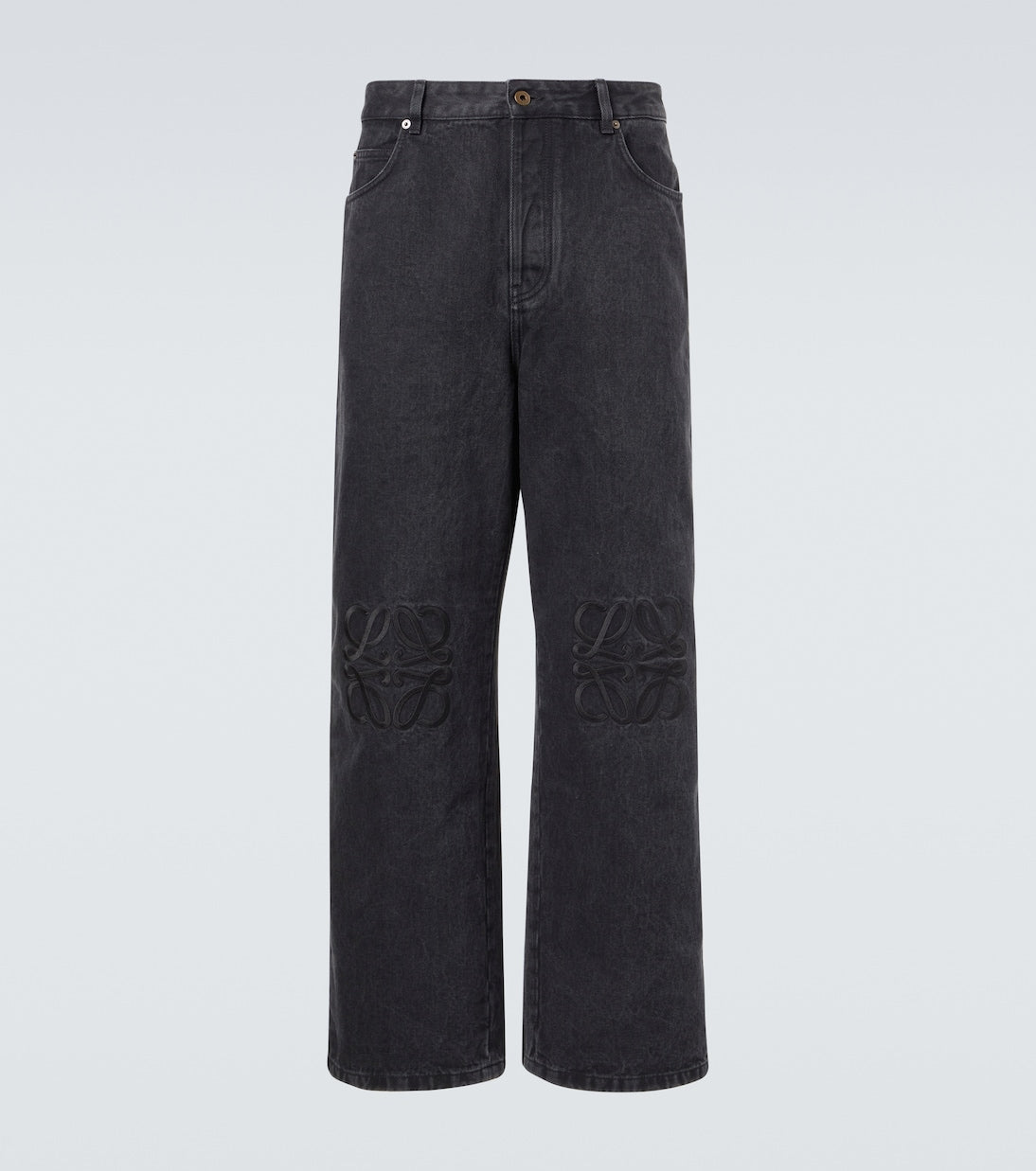 Loewe - Anagram wide-leg jeans