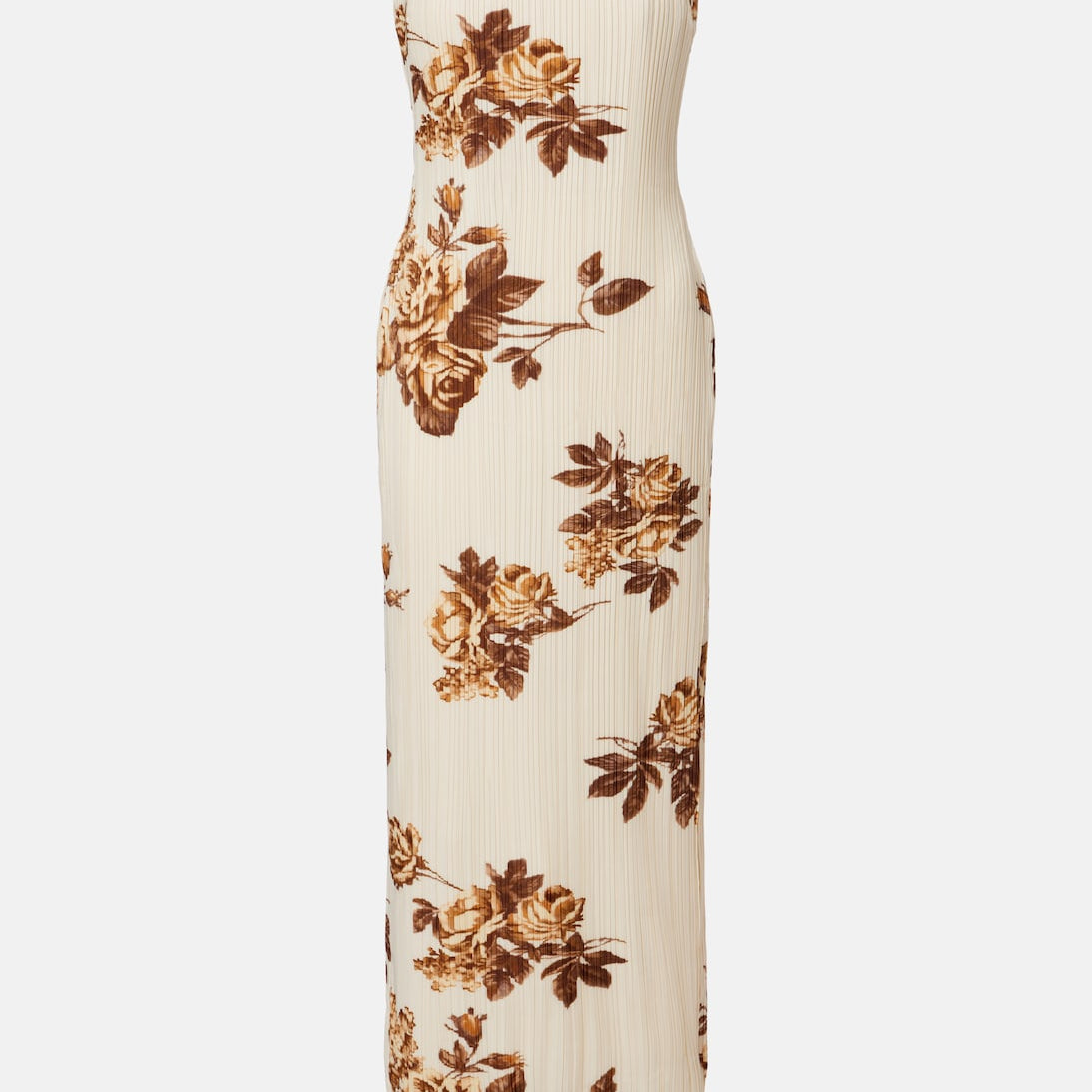 Magda Butrym - Floral ribbed-knit maxi dress
