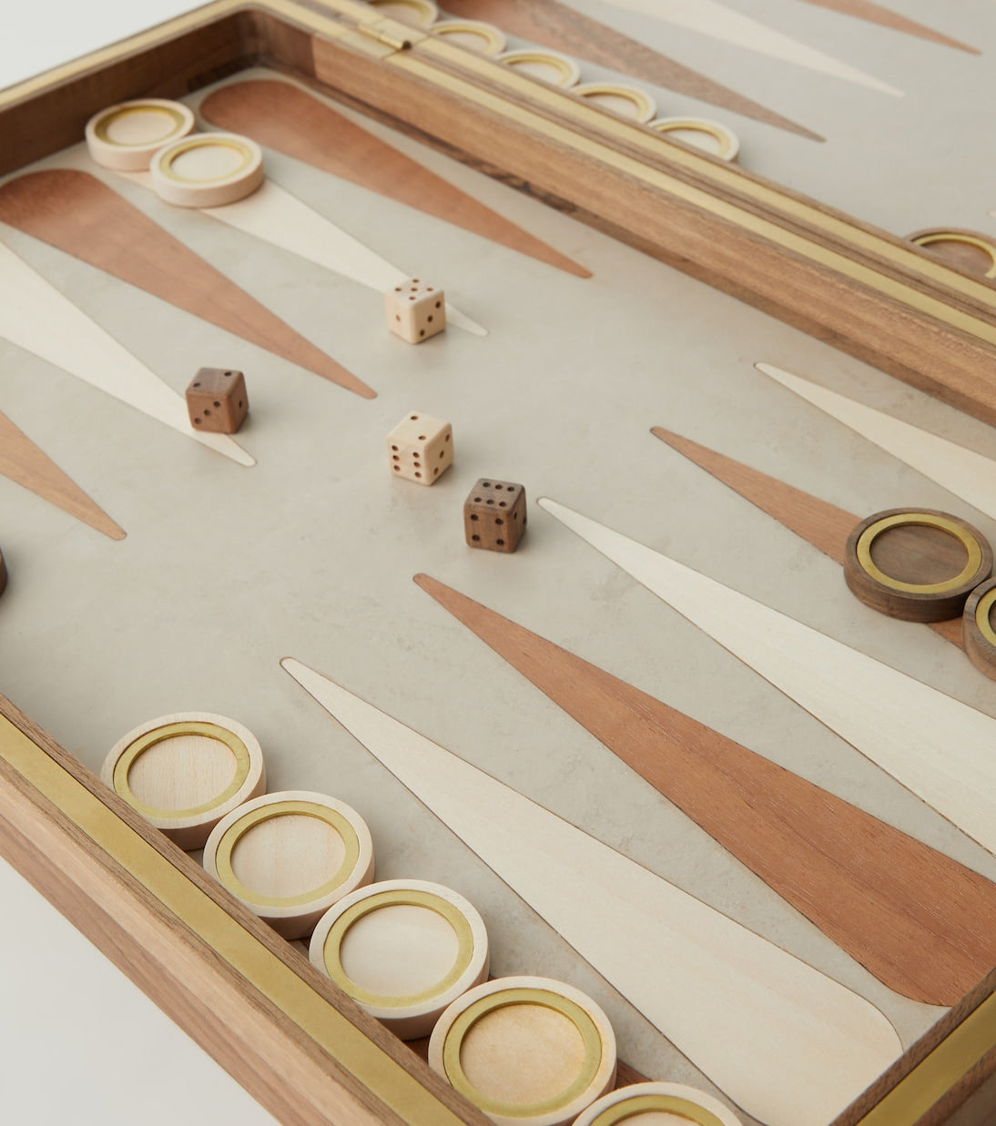 Brunello Cucinelli - Walnut backgammon set