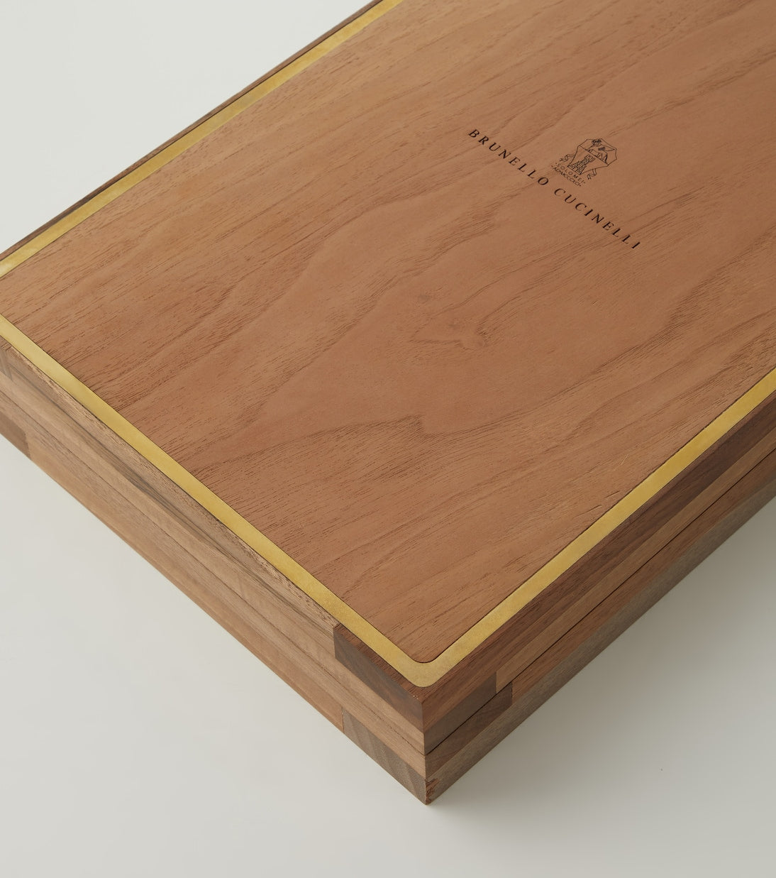 Brunello Cucinelli - Walnut backgammon set