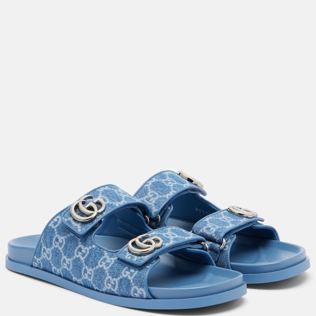 Gucci - GG denim sandals