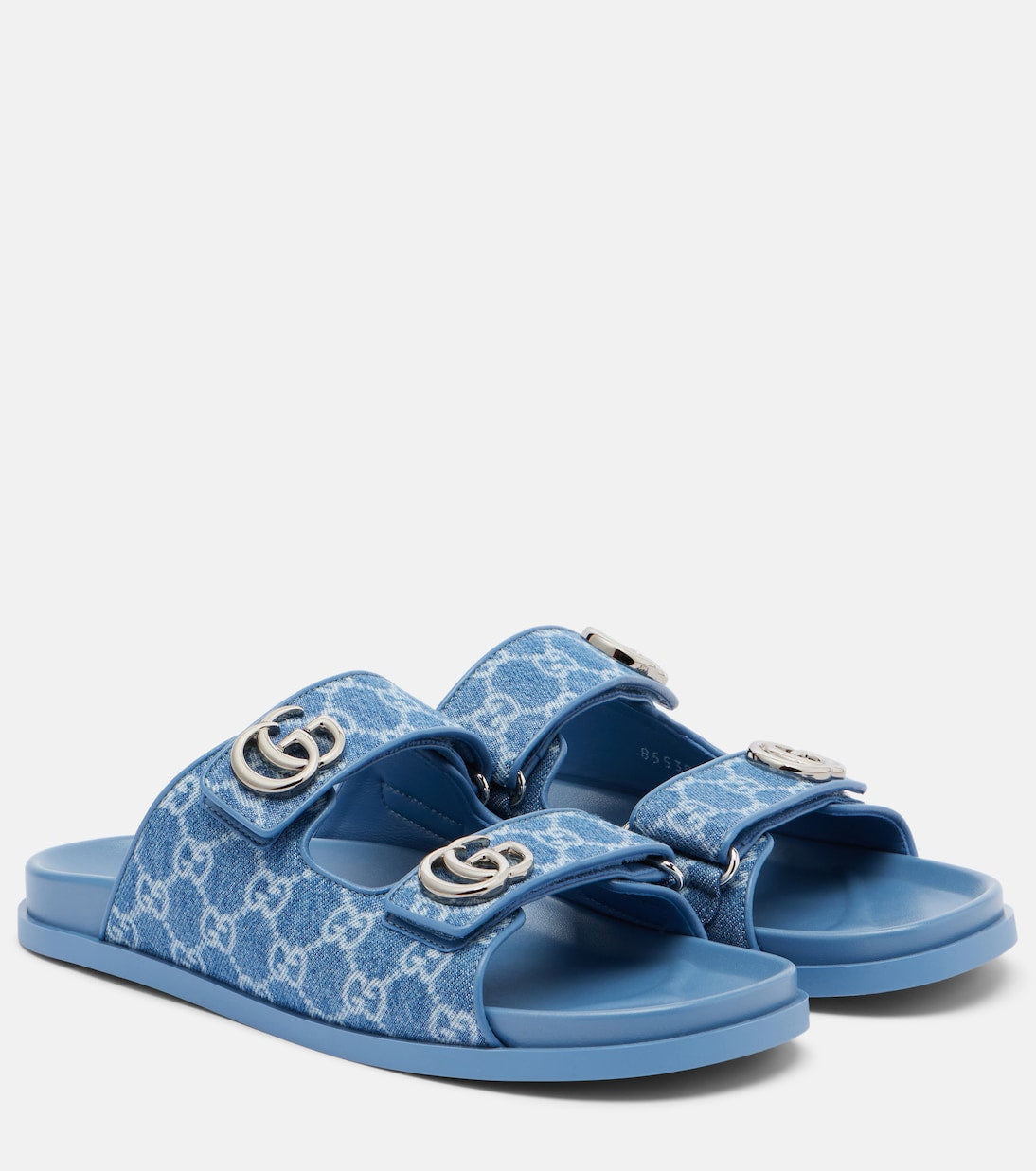 Gucci - GG denim sandals