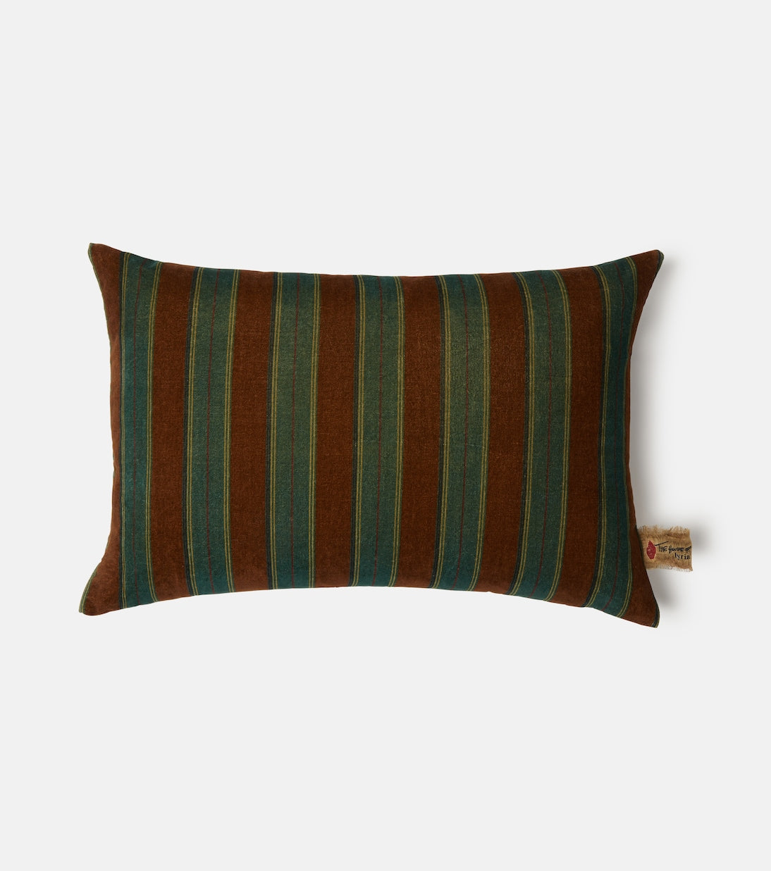 The House of Lyria - Gigliola striped cotton and linen cushion