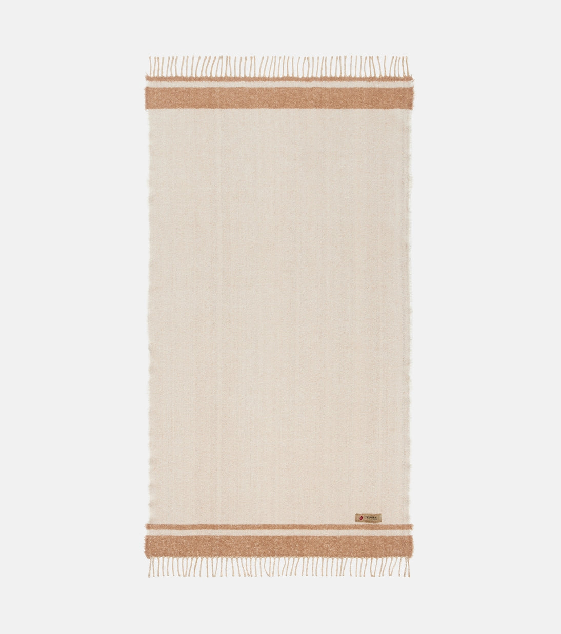 The House of Lyria - Paipote silk and camel hair-blend blanket