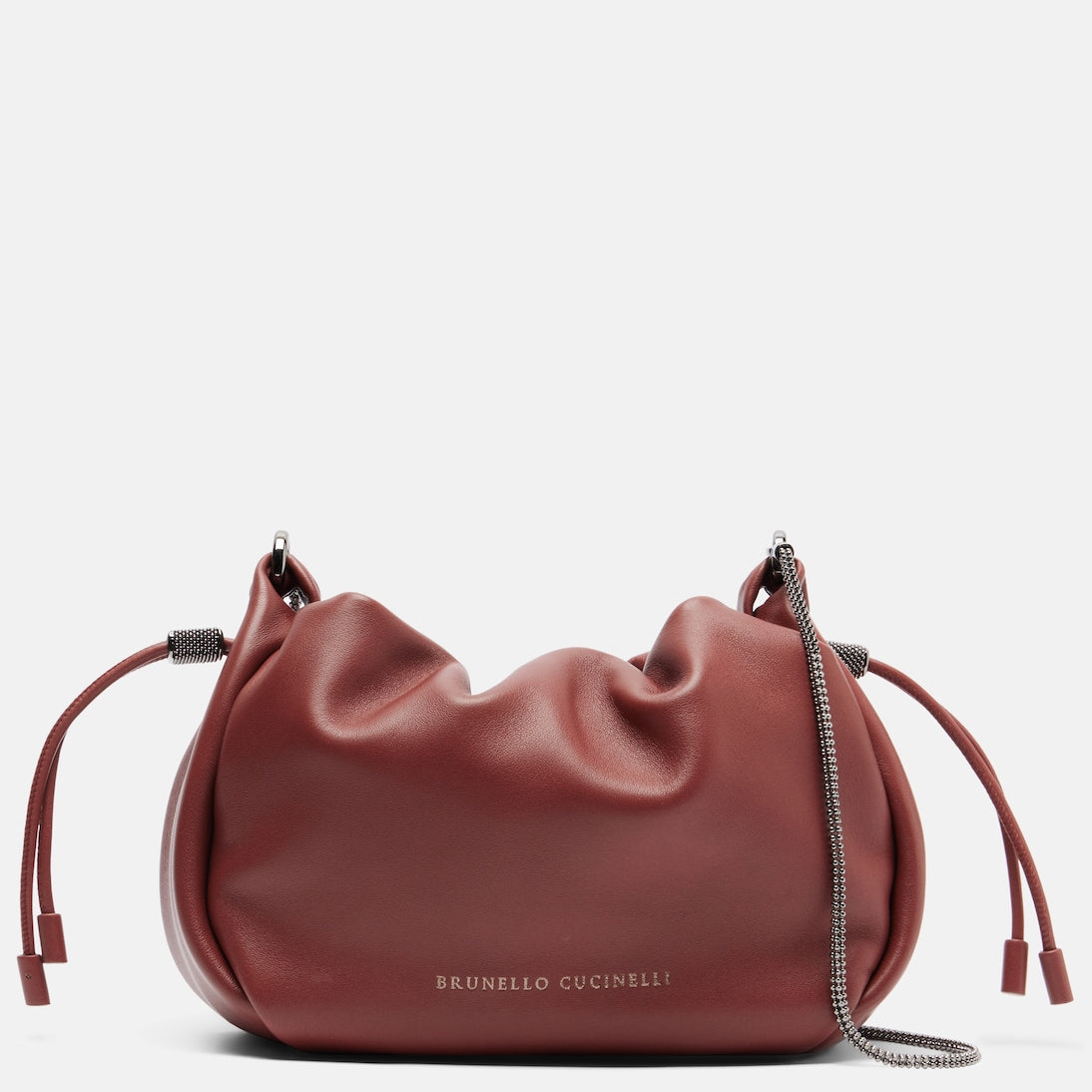 Brunello Cucinelli - Mellow Mini leather crossbody bag
