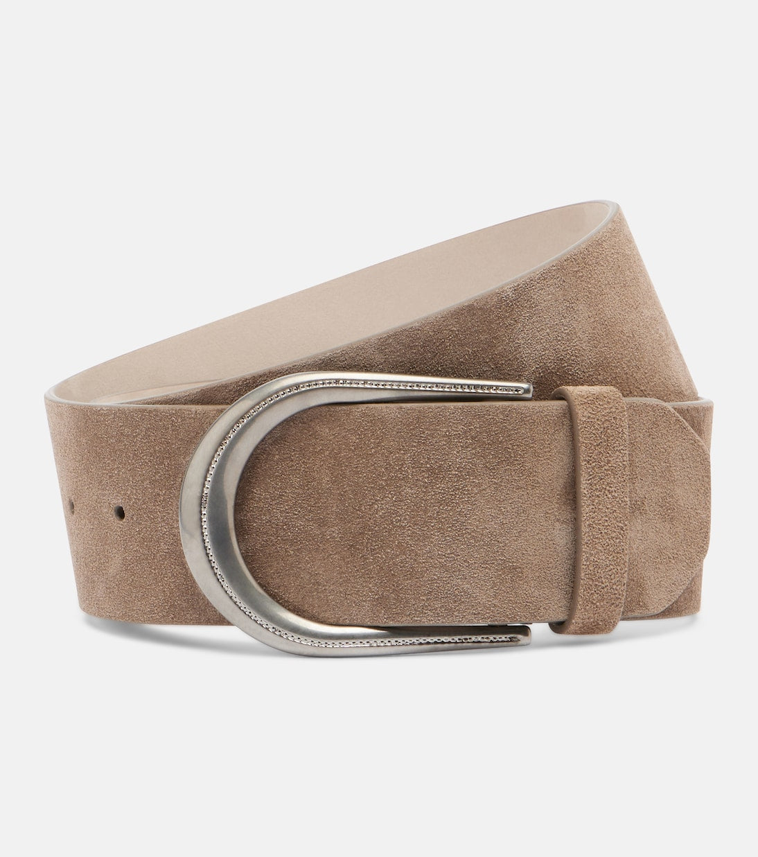 Brunello Cucinelli - Monili suede belt