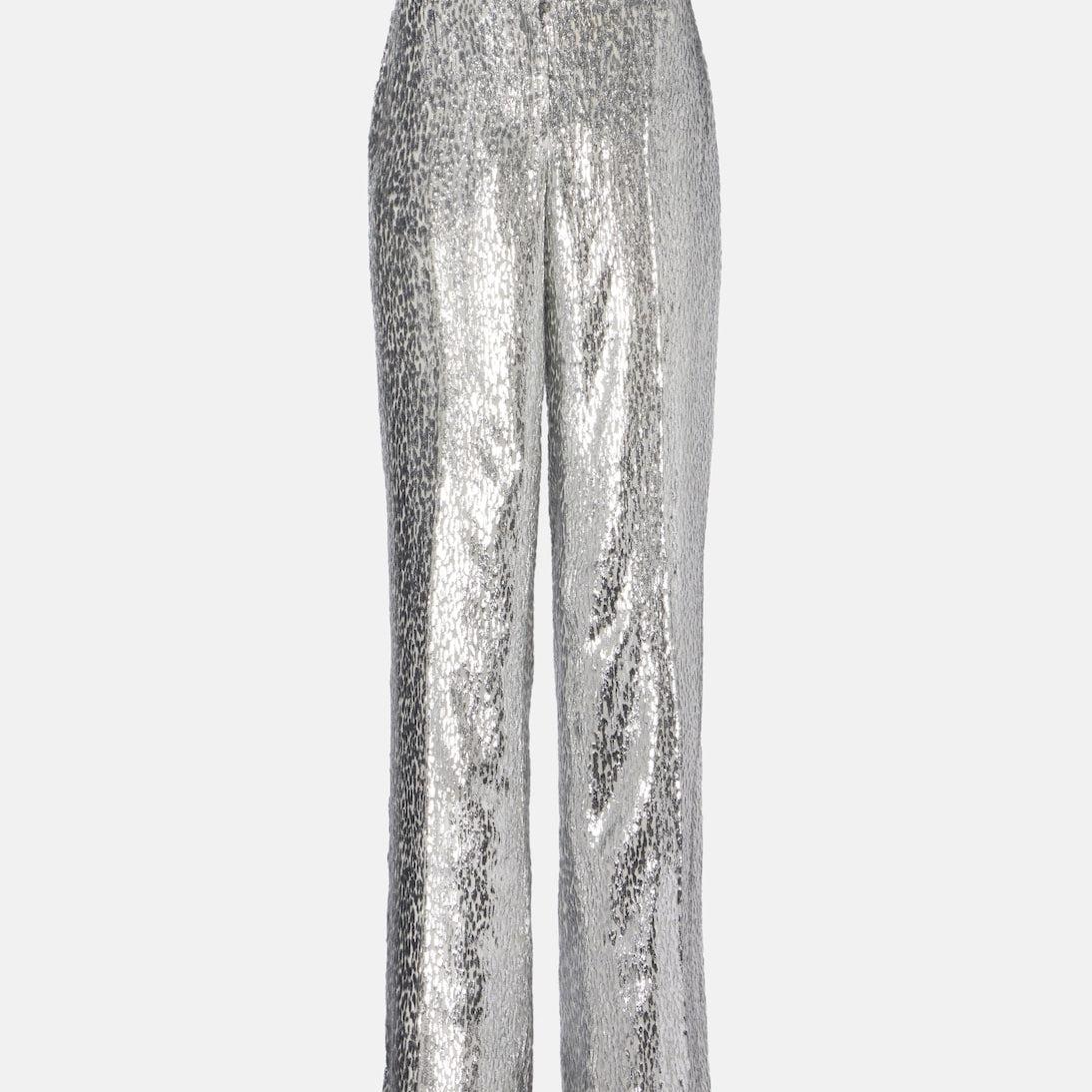 Stella McCartney - Fil coupé lamé wide-leg pants