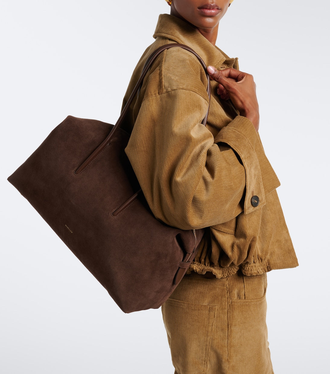 DeMellier - Stockholm Large suede tote bag