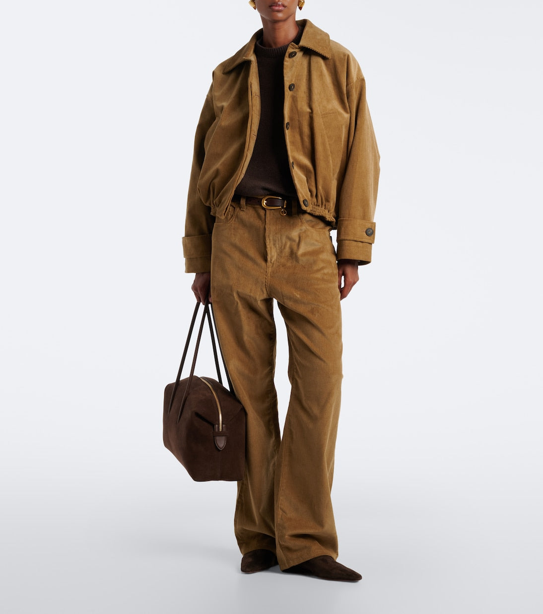 DeMellier - Stockholm Large suede tote bag