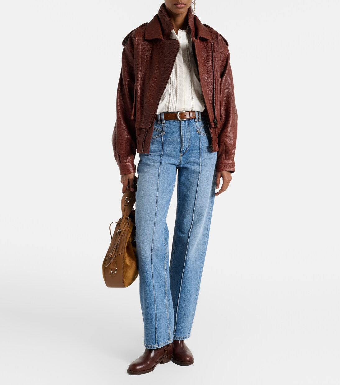 Isabel Marant - Drolane high-rise straight jeans