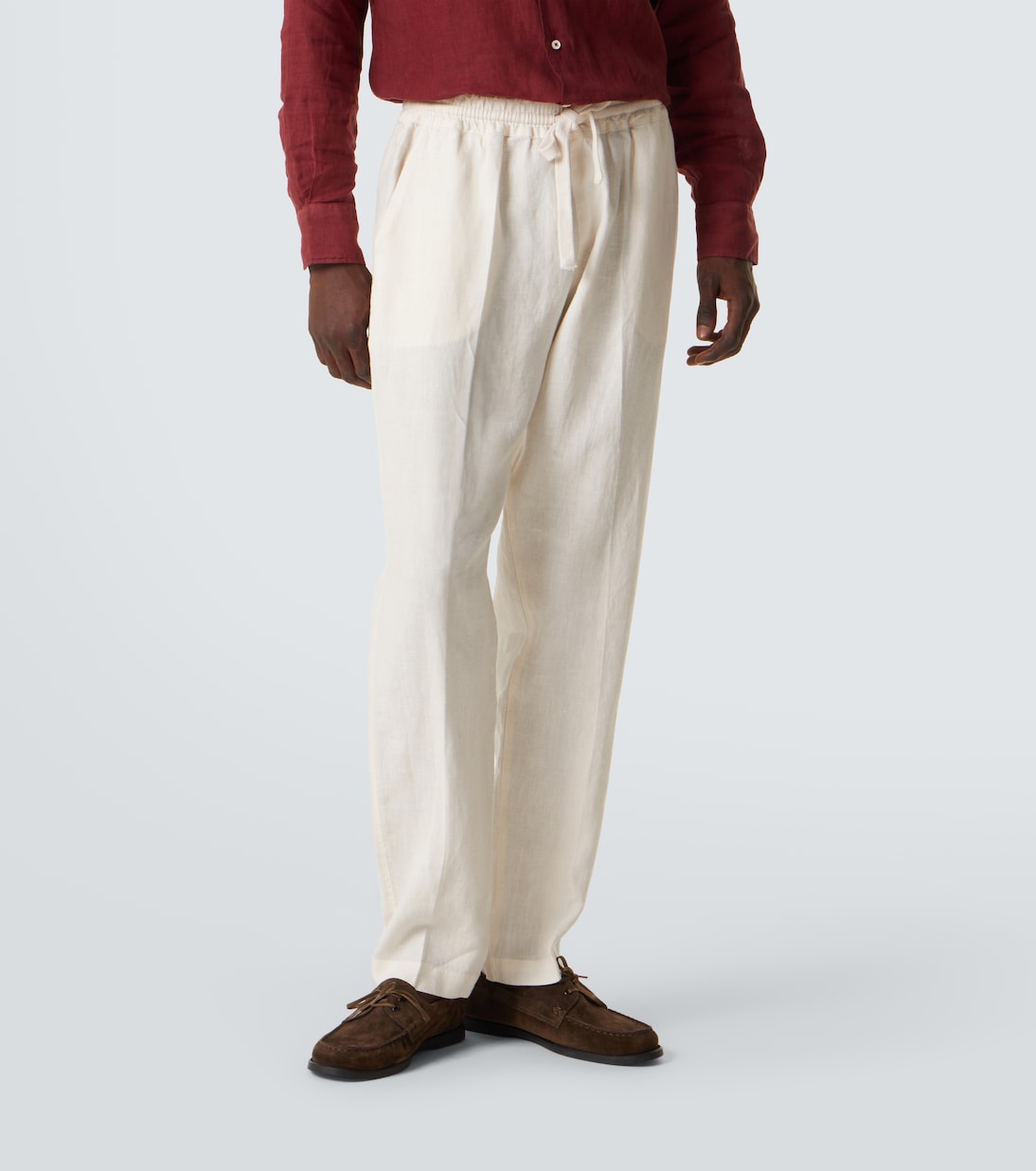 Fedeli - Bonifacio linen tapered pants