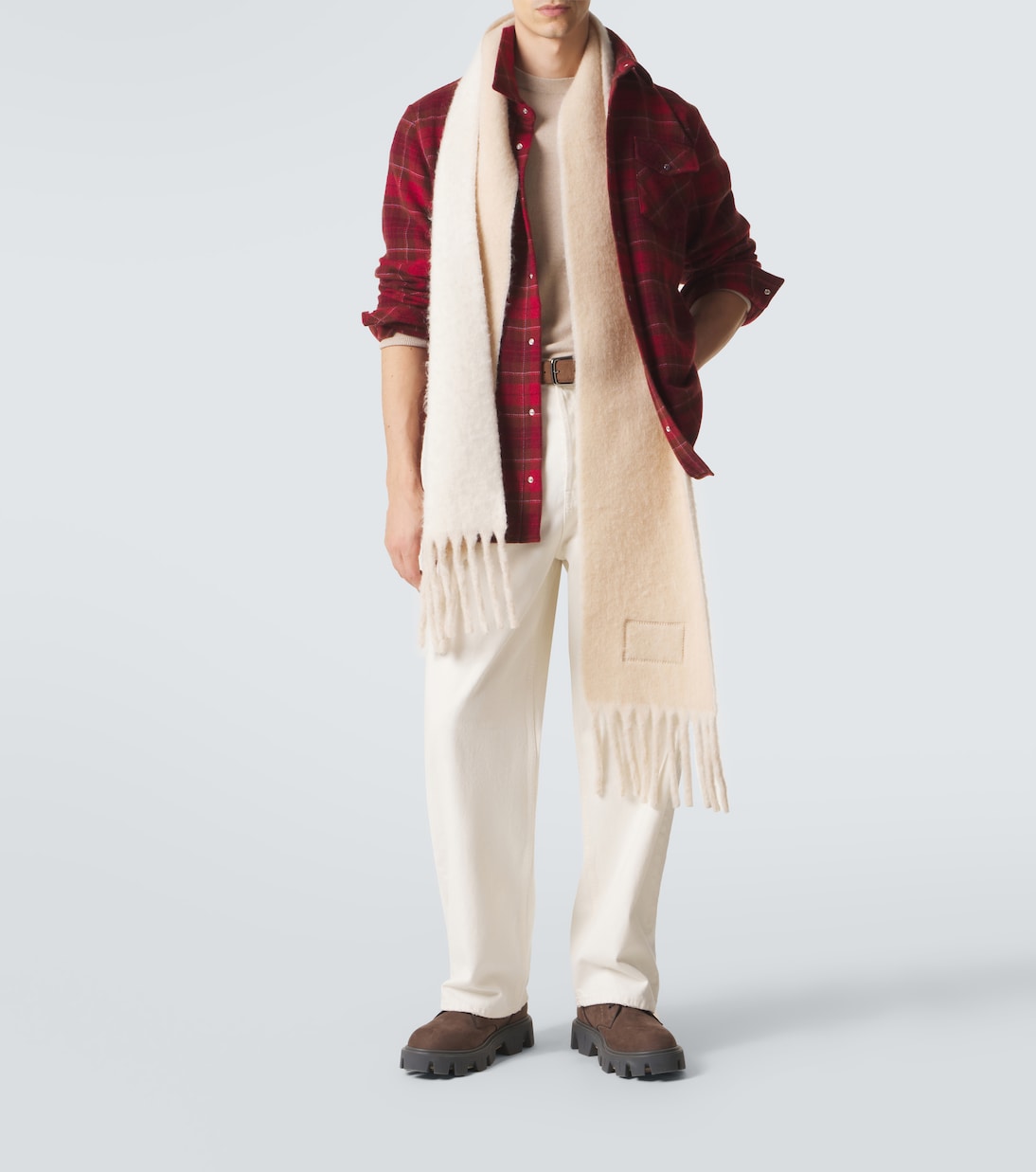 God's True Cashmere - Love cashmere shirt with amethyst