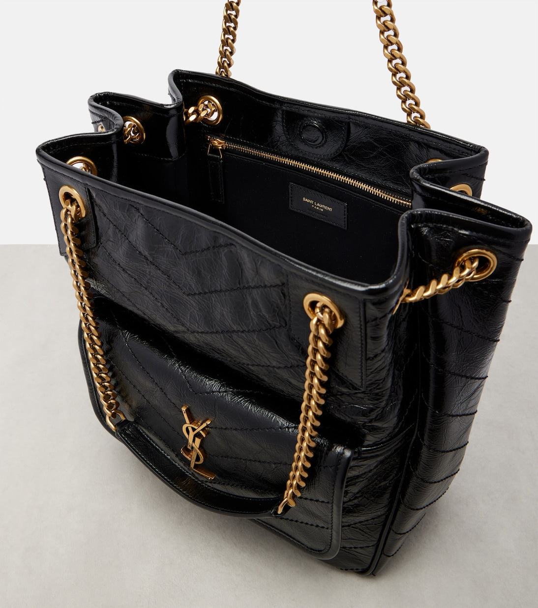 Saint Laurent - Niki Small leather tote bag