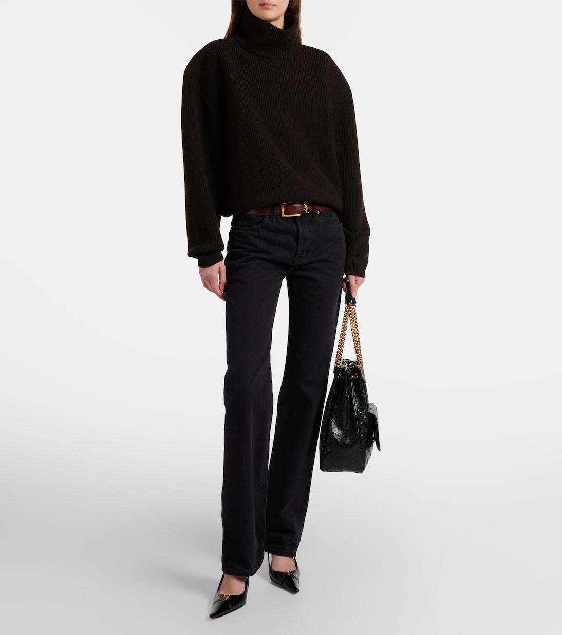 Saint Laurent - Niki Small leather tote bag