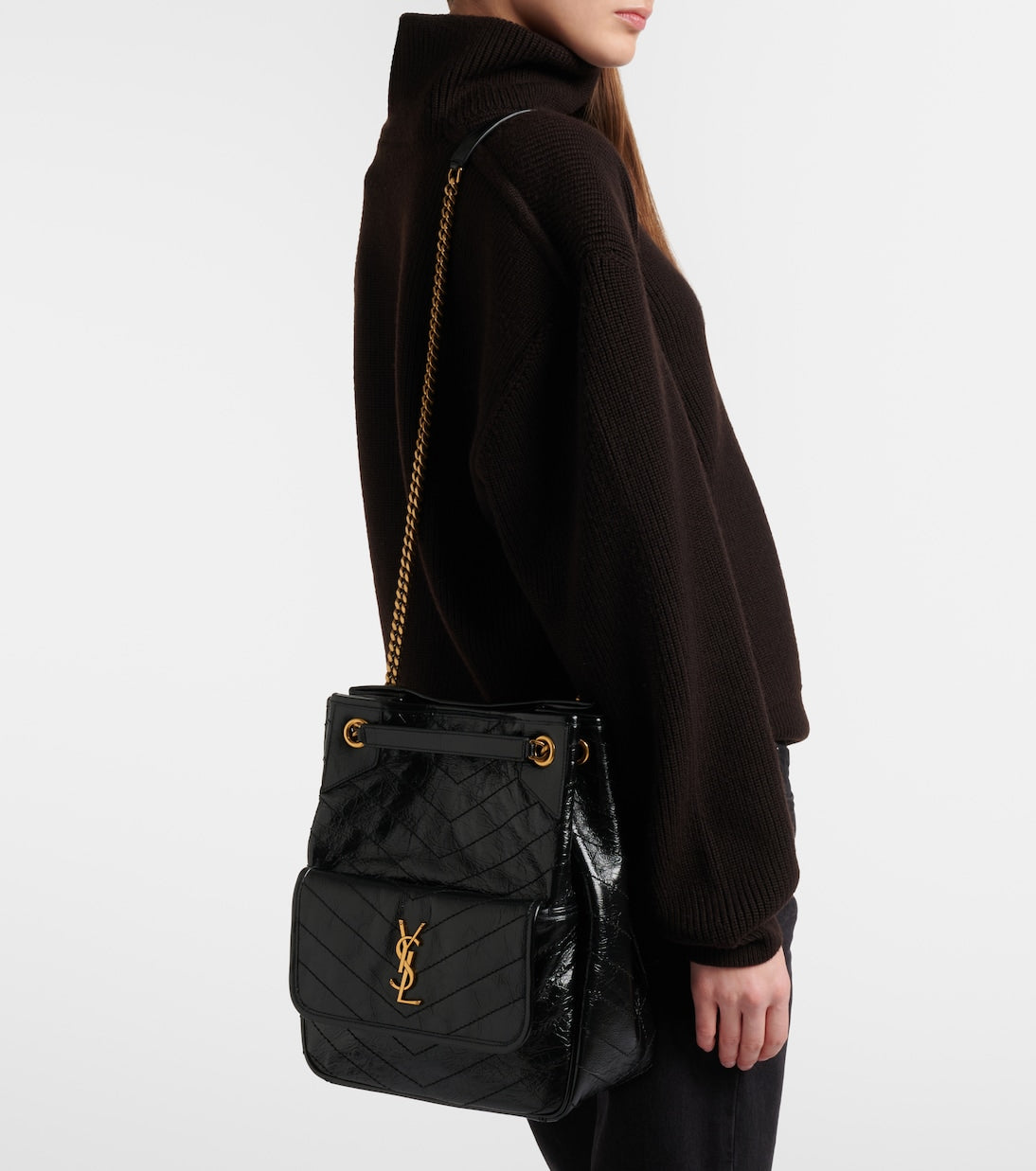 Saint Laurent - Niki Small leather tote bag