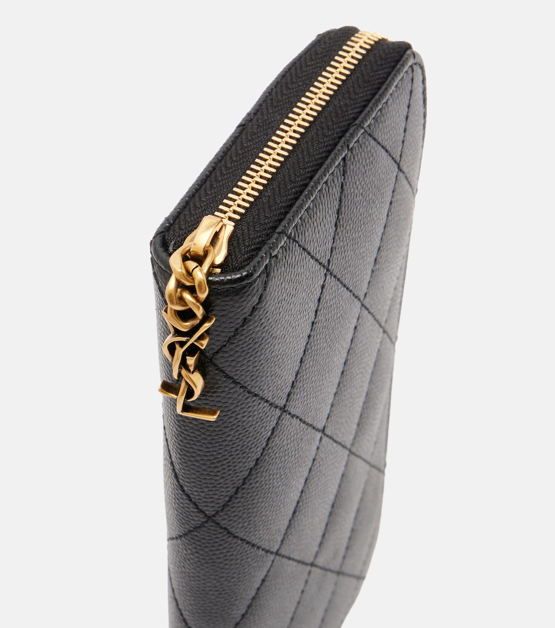 Saint Laurent - Cassandre leather wallet