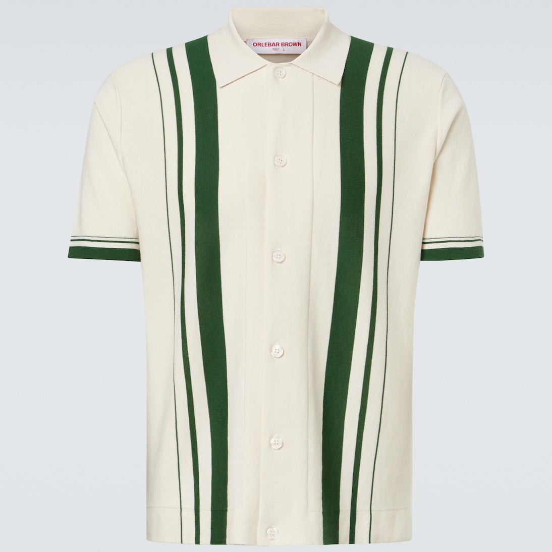 Orlebar Brown - Tiernan striped cotton bowling shirt