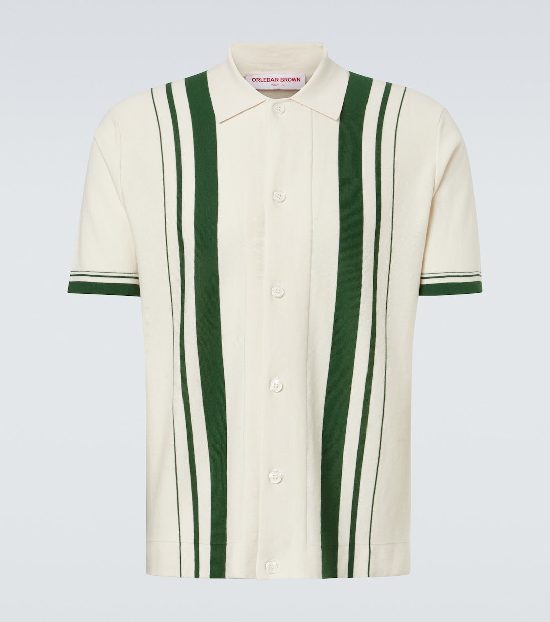 Orlebar Brown - Tiernan striped cotton bowling shirt