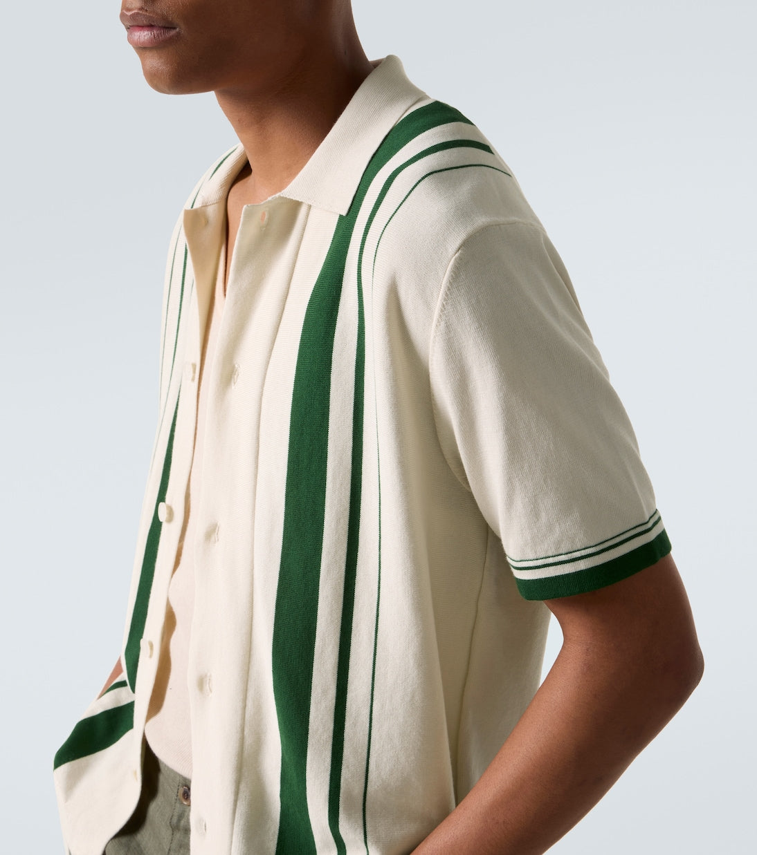 Orlebar Brown - Tiernan striped cotton bowling shirt