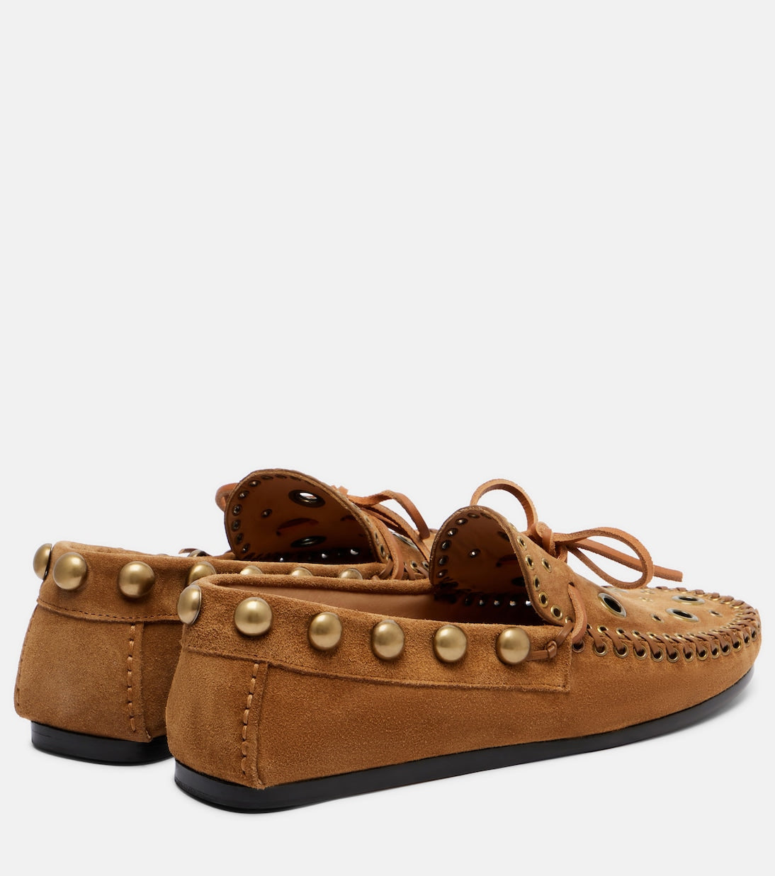 Isabel Marant - Fitza studded suede loafers