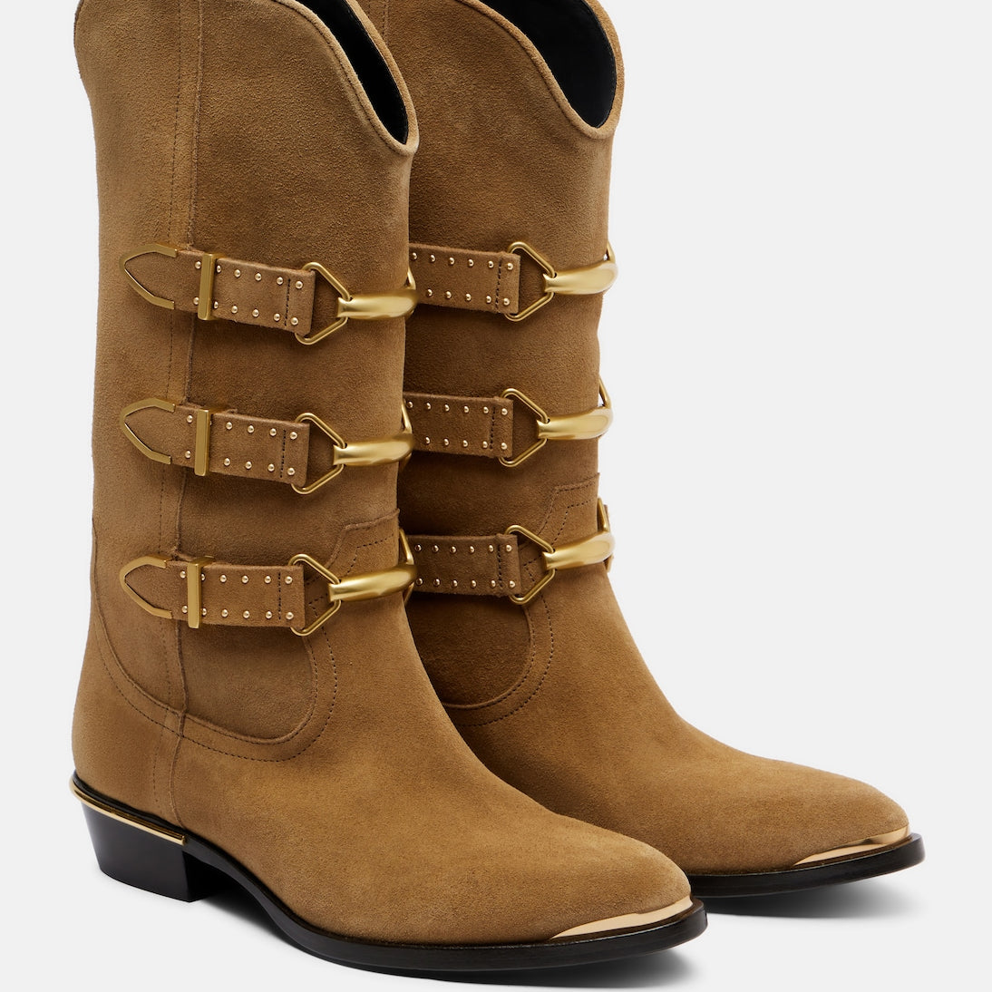 Isabel Marant - Mexia 35 suede cowboy boots