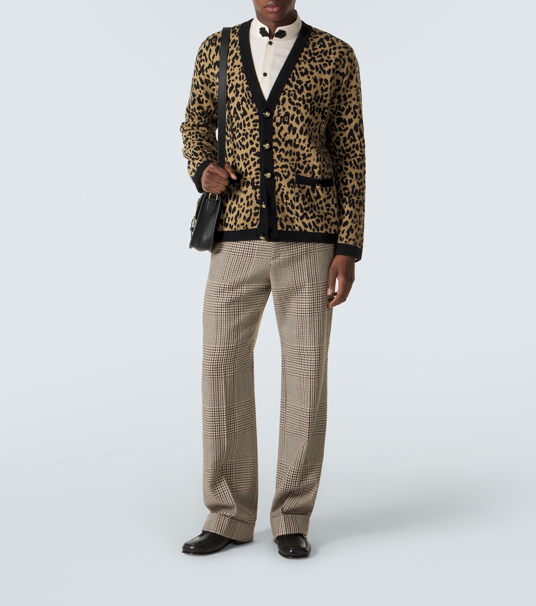 Valentino Garavani - Jacquard virgin wool cardigan