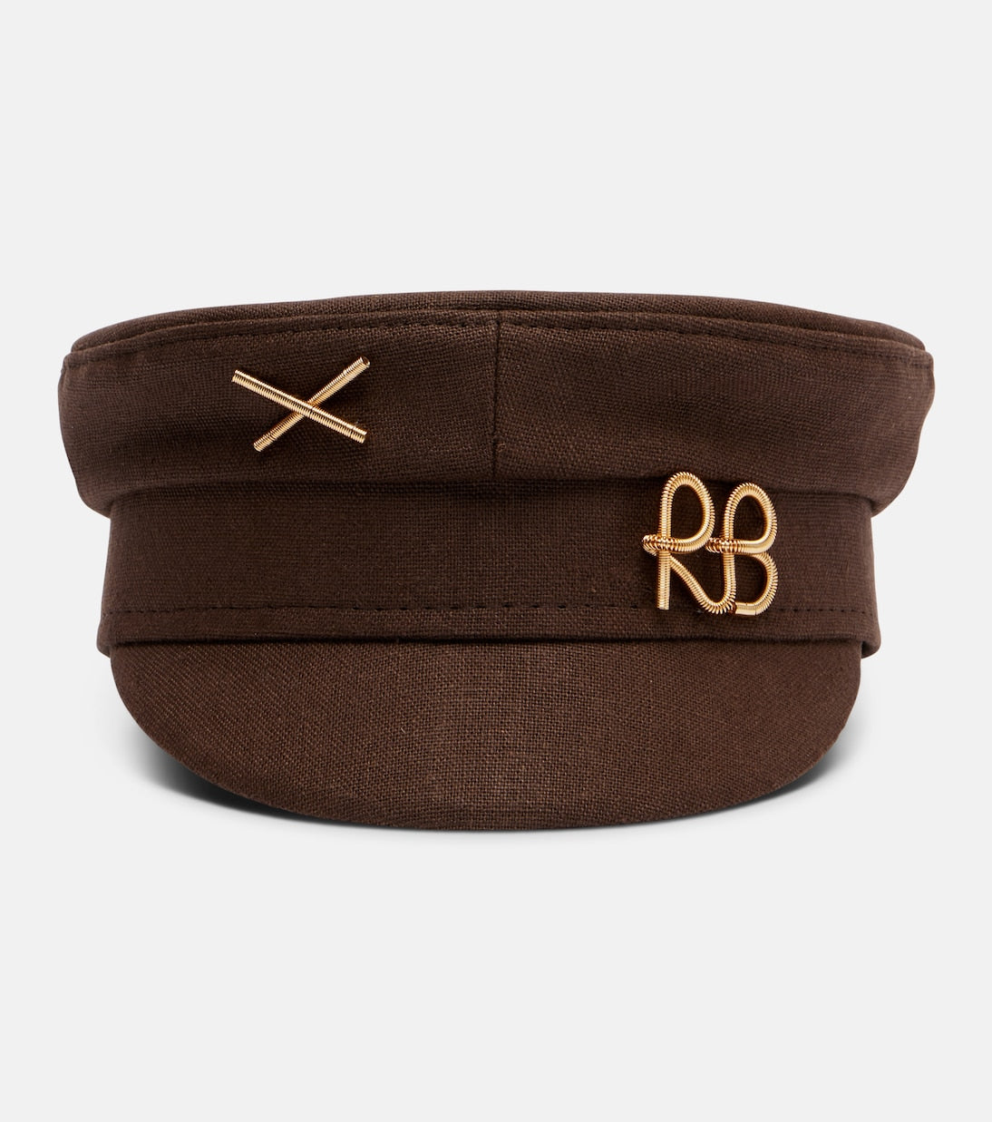 Ruslan Baginskiy - RB linen canvas newsboy hat