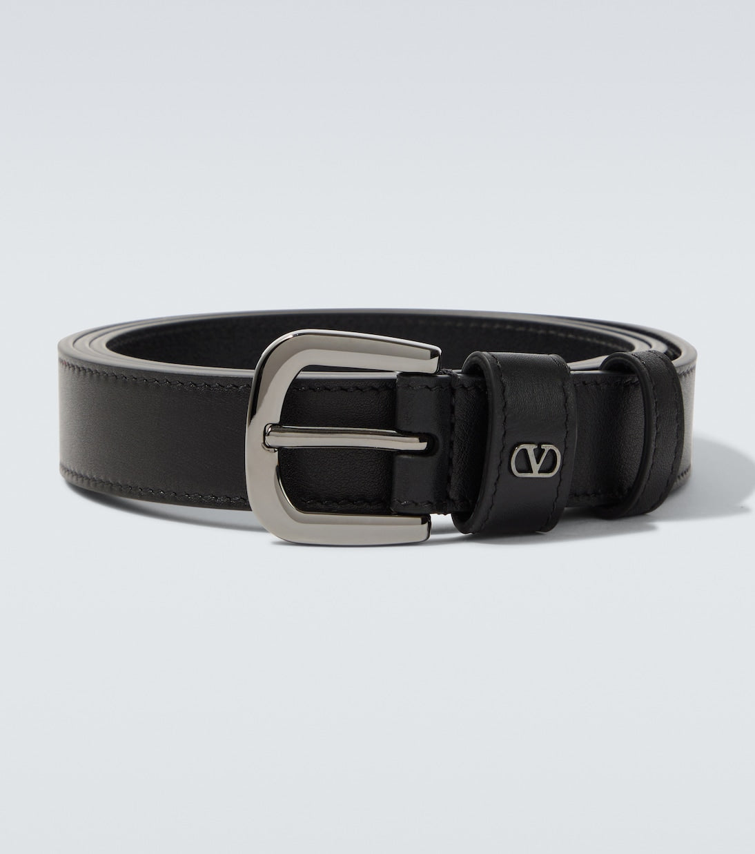 Valentino Garavani - VLogo leather belt