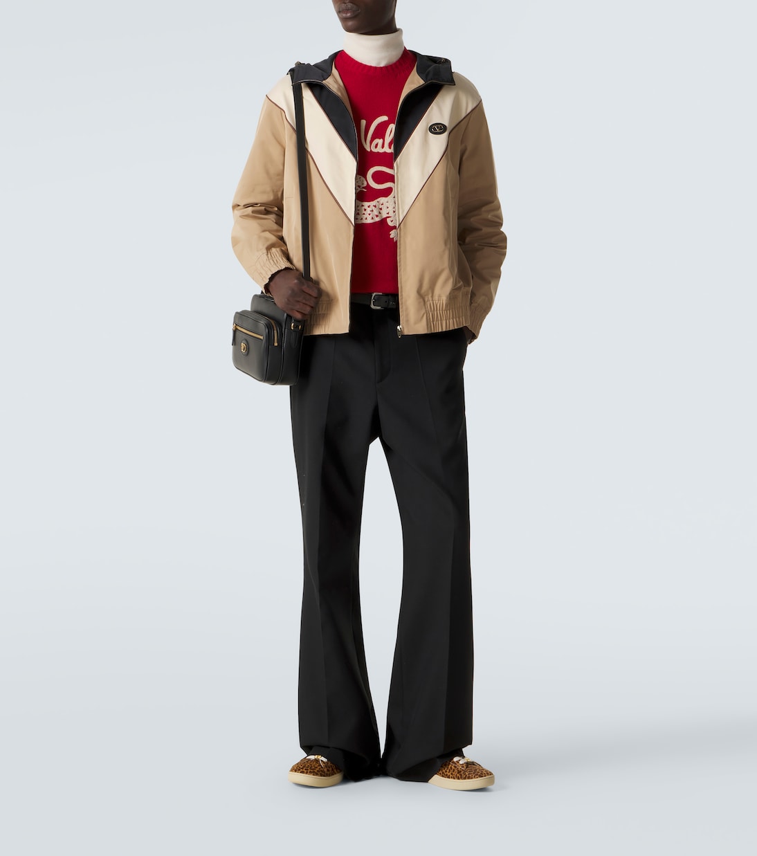Valentino Garavani - VLogo striped jacket