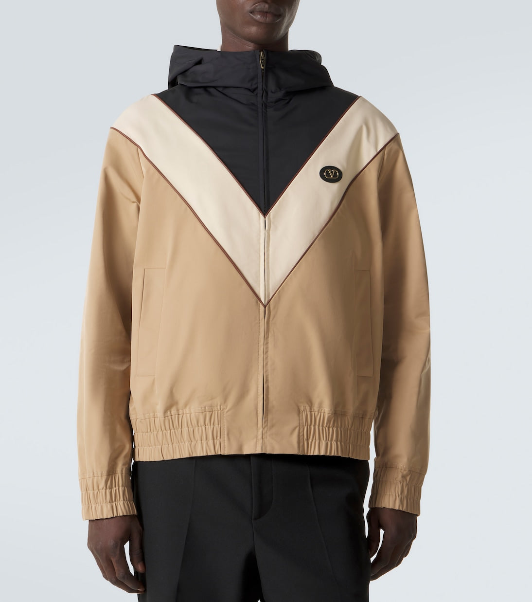 Valentino Garavani - VLogo striped jacket
