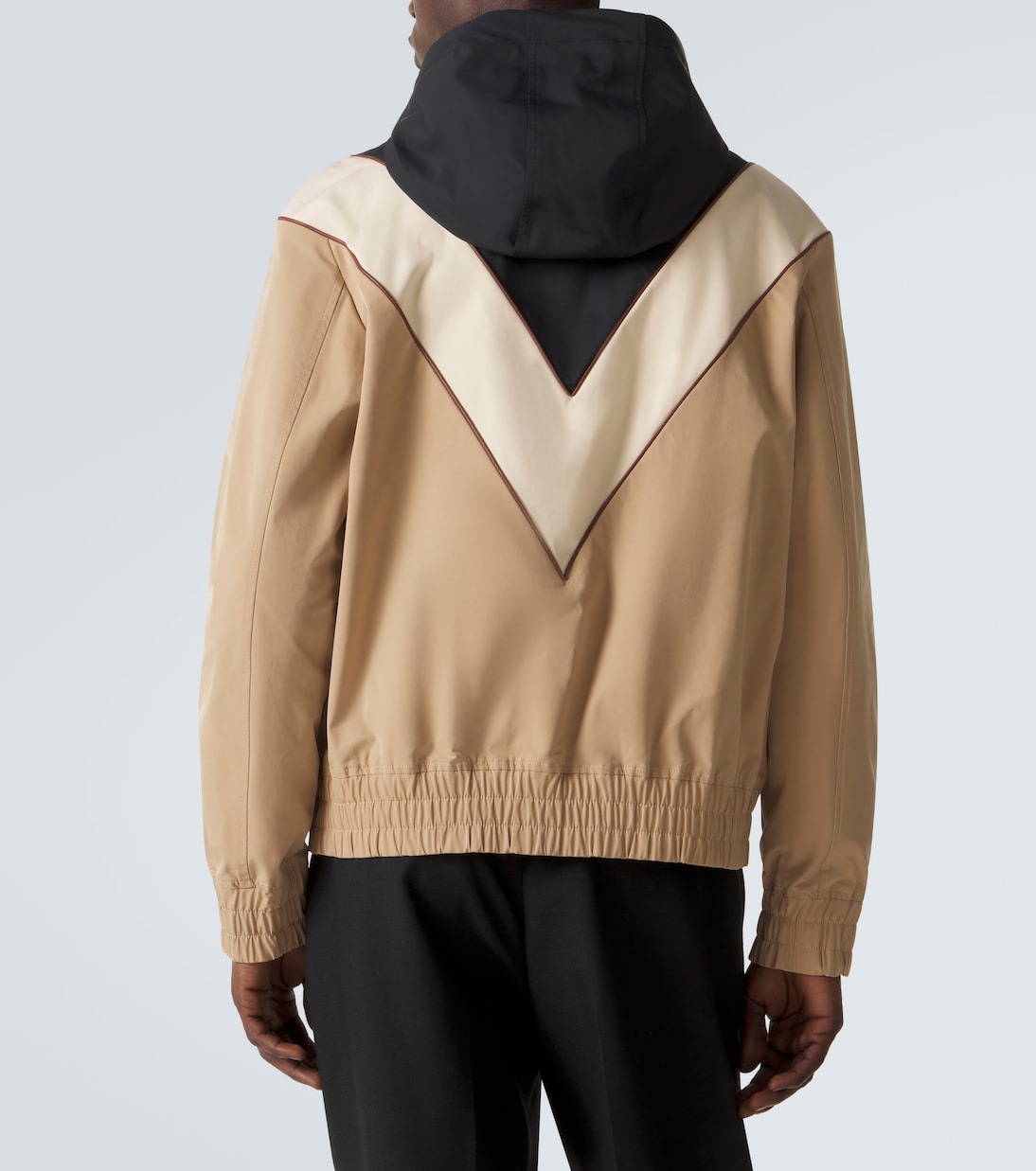 Valentino Garavani - VLogo striped jacket