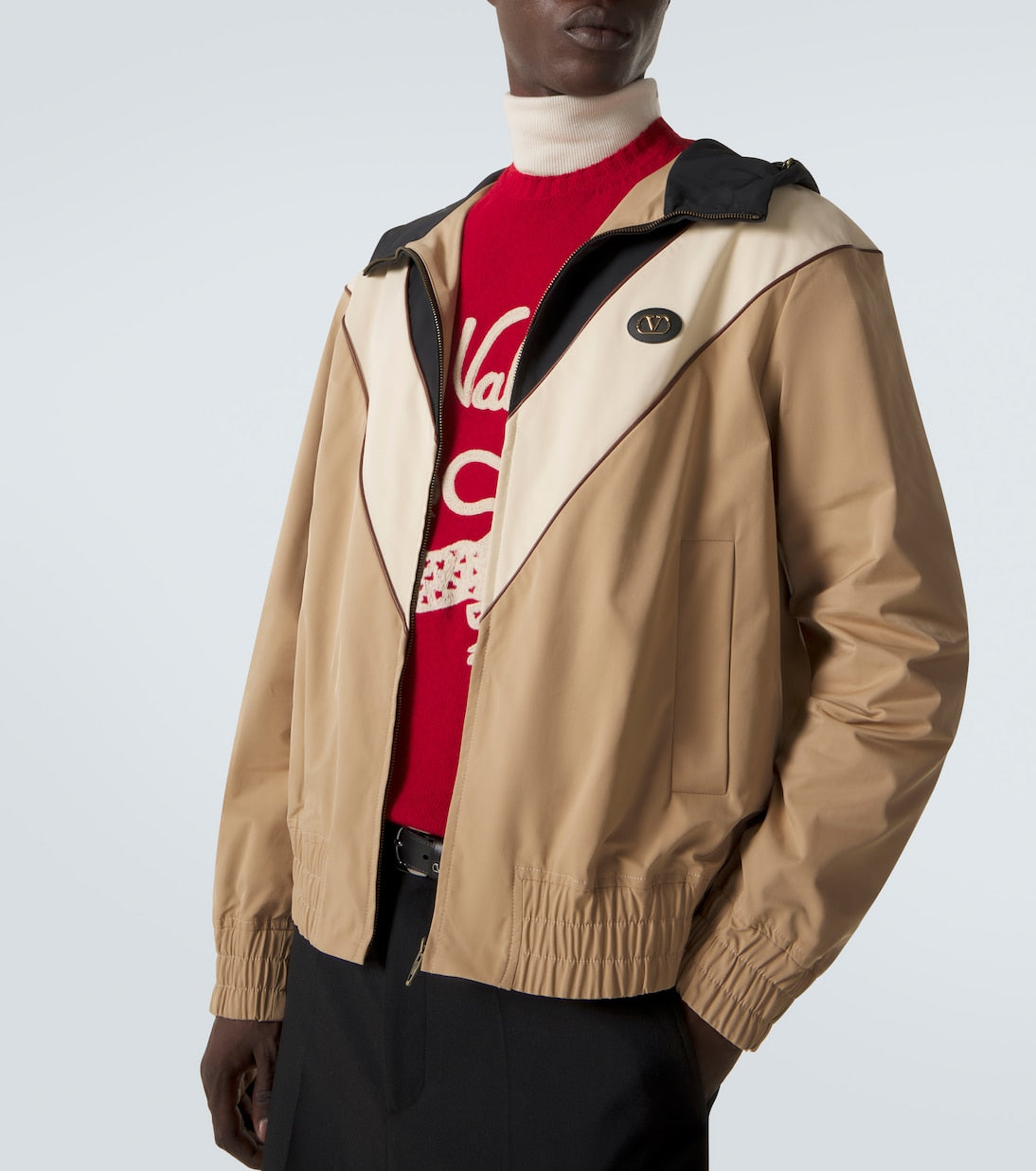 Valentino Garavani - VLogo striped jacket