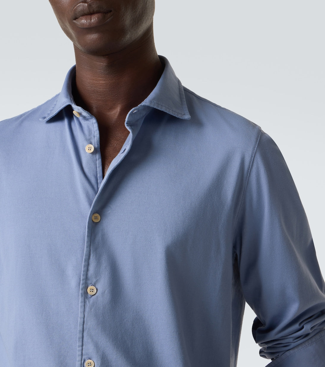 Fedeli - Jason cotton jersey shirt