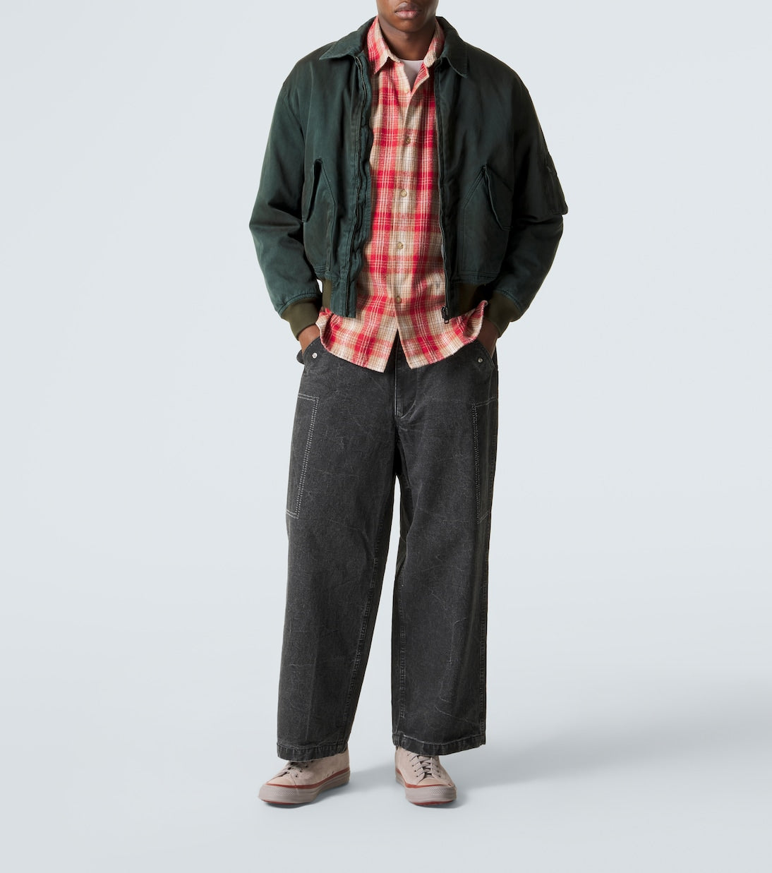 A.Presse - Vintage cotton and silk twill shirt