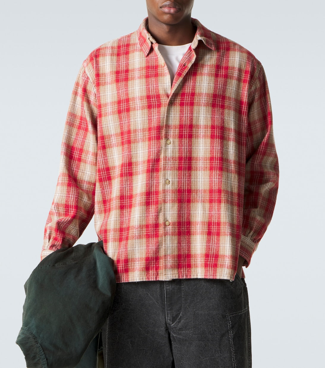 A.Presse - Vintage cotton and silk twill shirt