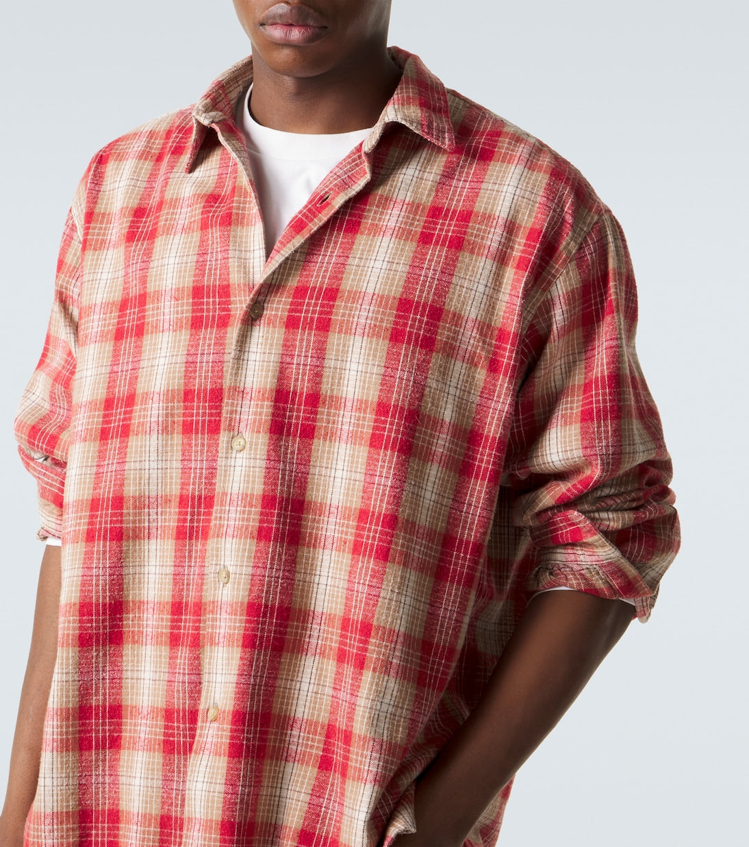 A.Presse - Vintage cotton and silk twill shirt