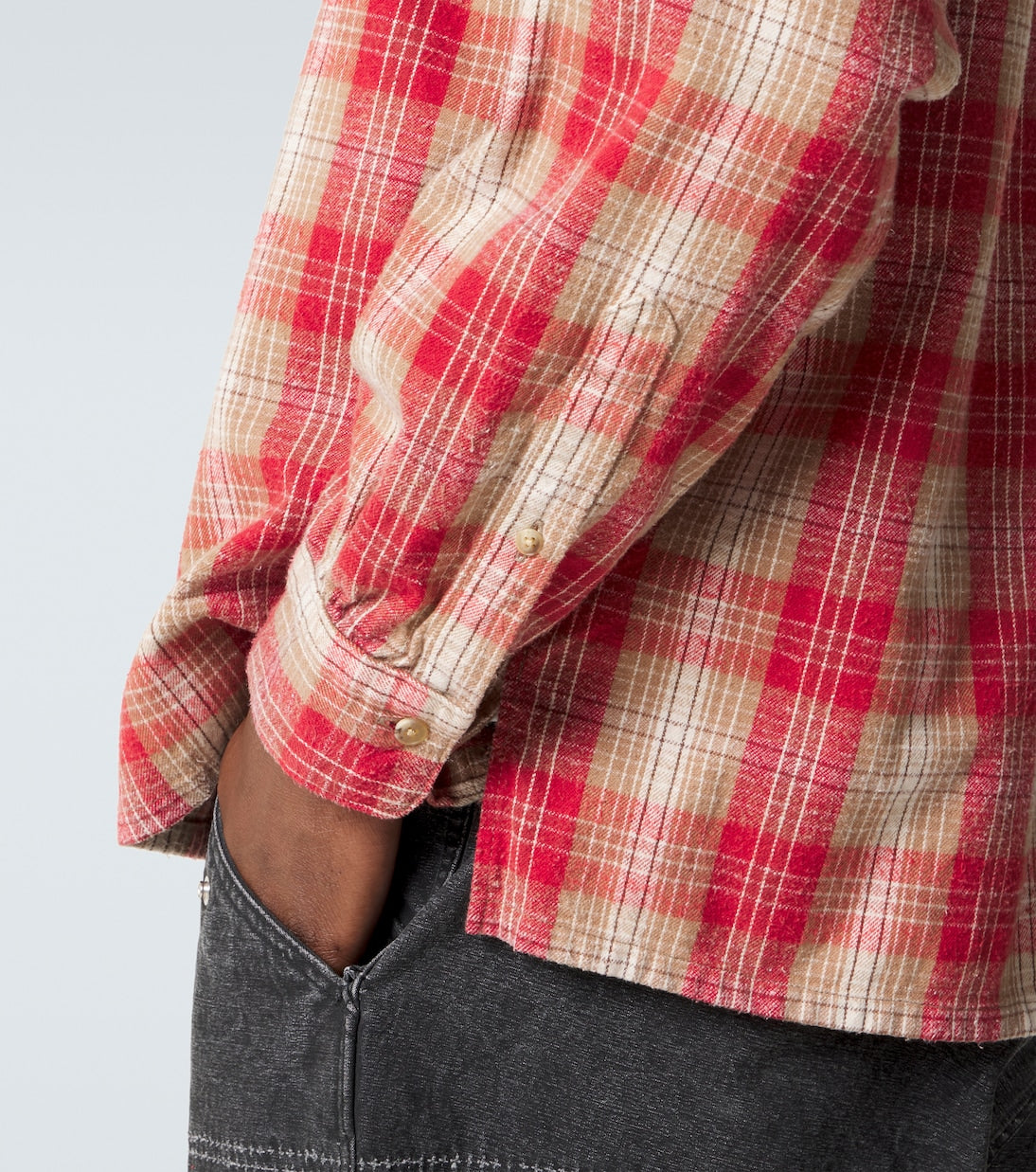 A.Presse - Vintage cotton and silk twill shirt