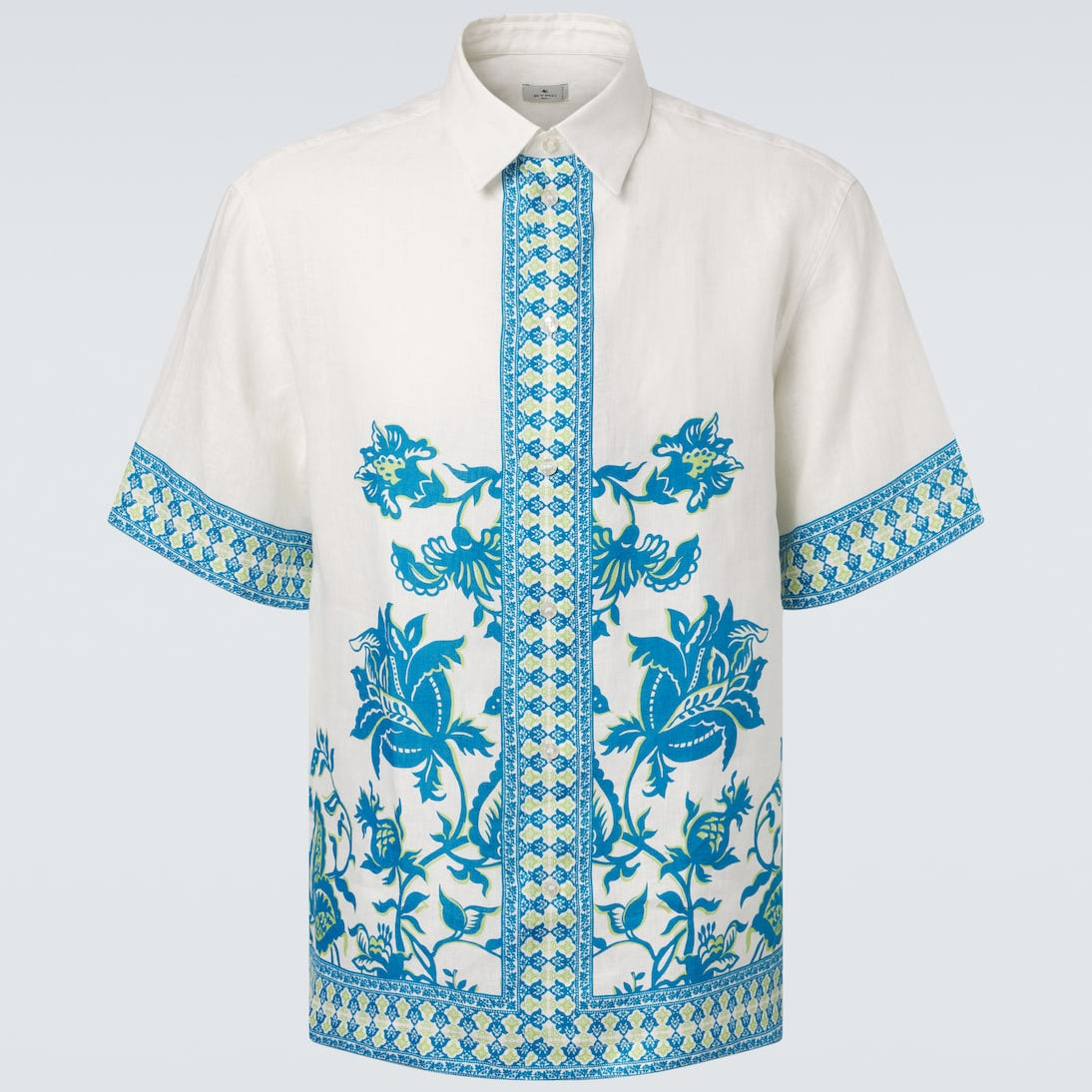 Etro - Floral linen shirt