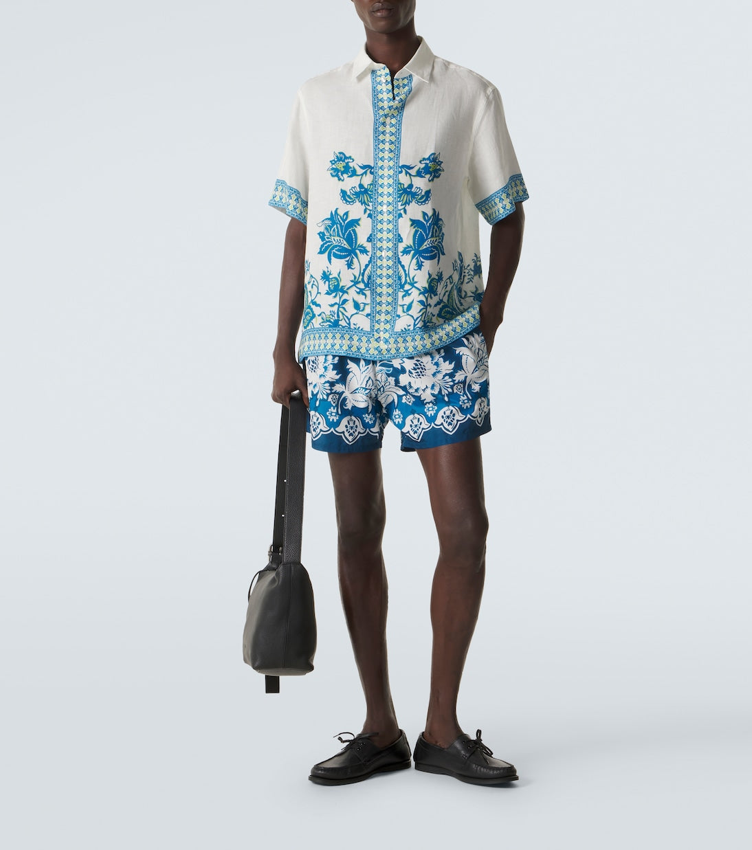 Etro - Floral linen shirt
