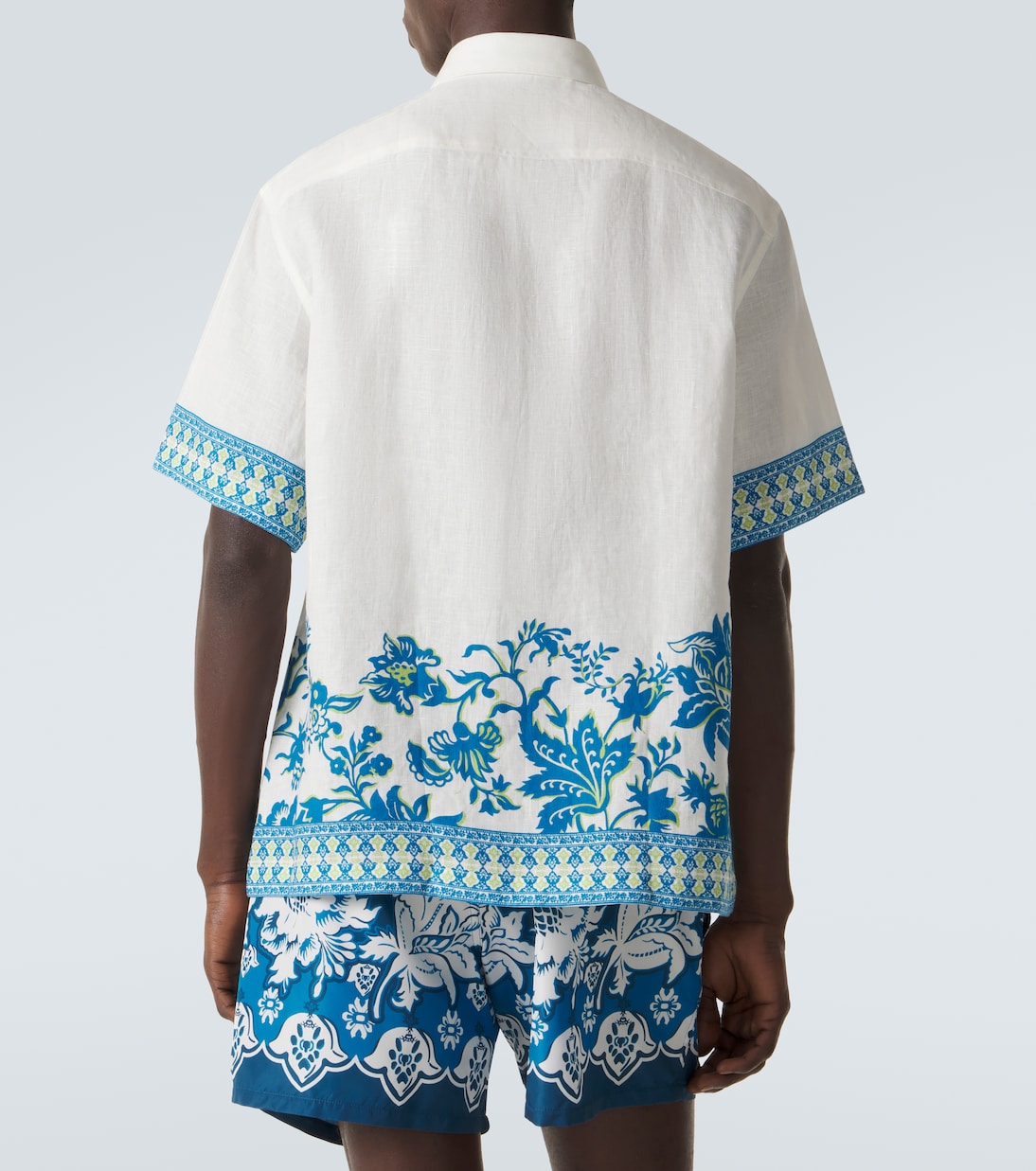 Etro - Floral linen shirt