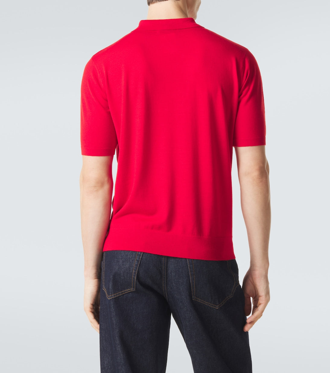 Dries Van Noten - Wool polo shirt