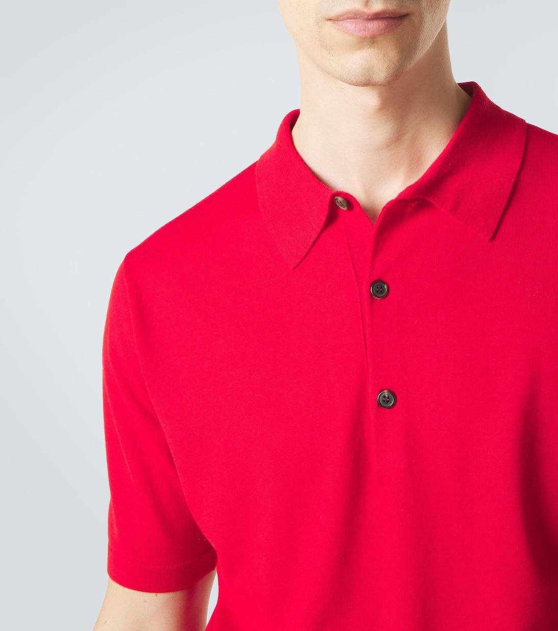 Dries Van Noten - Wool polo shirt