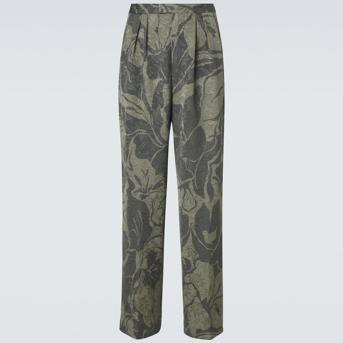 Dries Van Noten - Printed straight pants